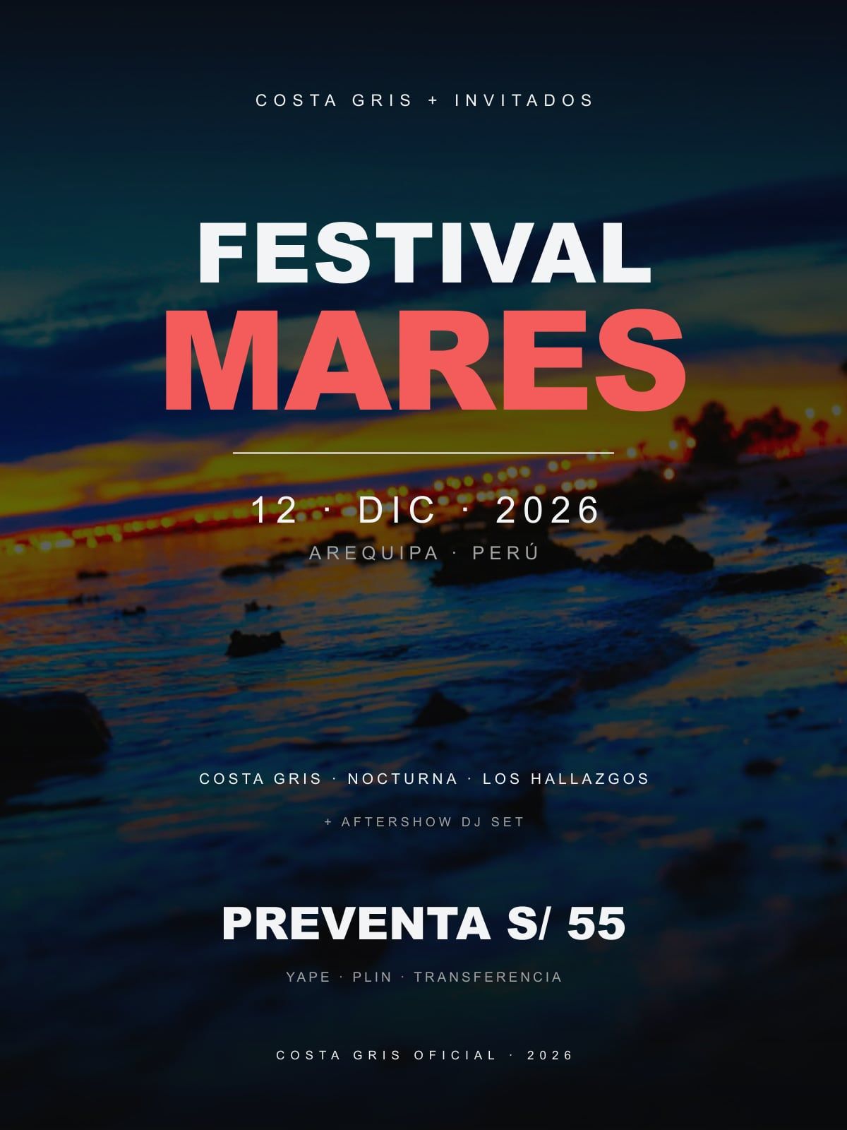 Afiche: Festival Mares