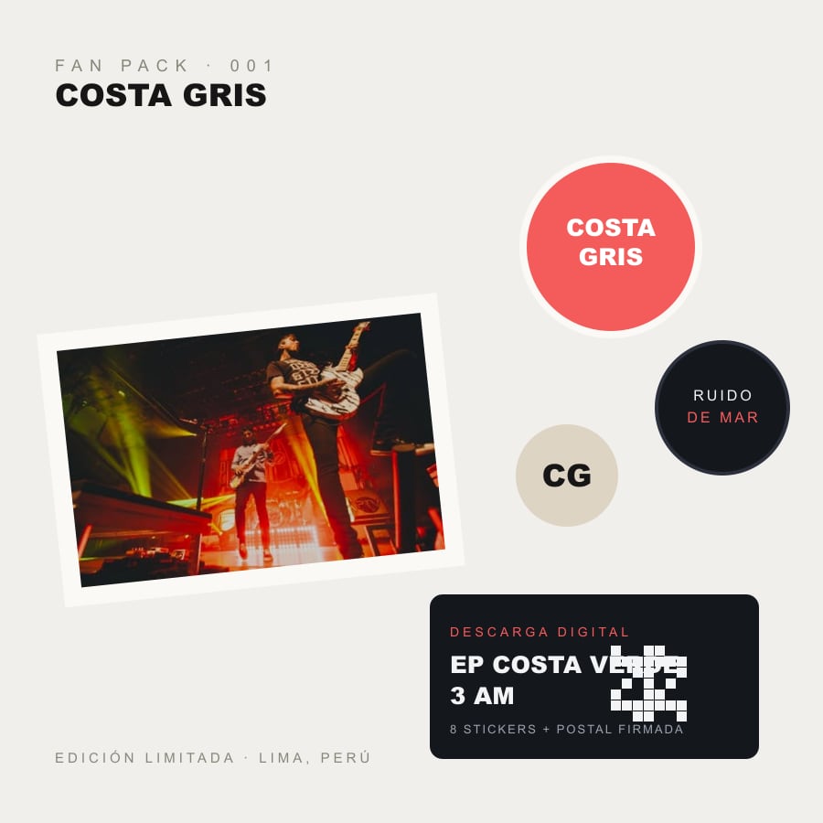 Fan Pack — Costa Gris